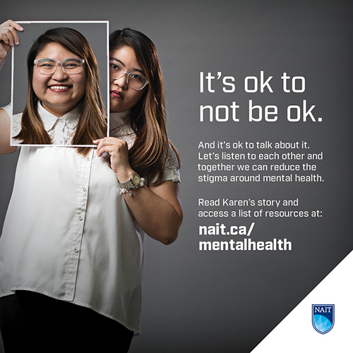 Mental health campaign at NAIT
