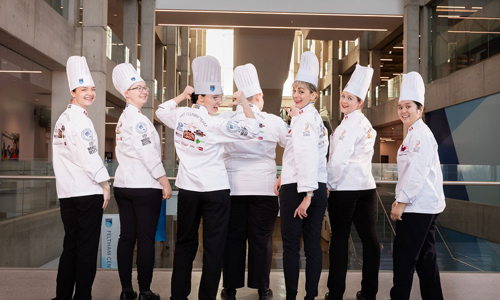 nait culinary arts team that will compete in the 2024 IKA culinary olympics