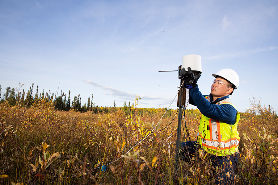 bin xu, nait boreal peatlands restoration researcher