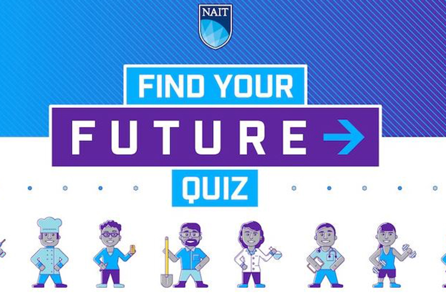 nait find your future quiz homepage