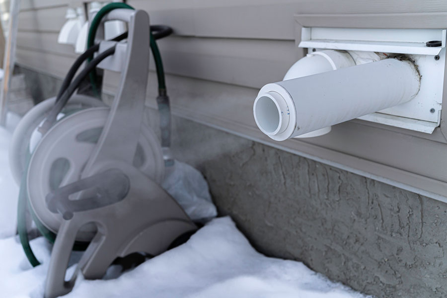 home air exhaust pipe