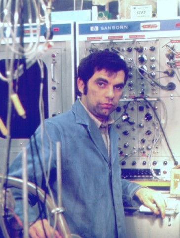 young ray rajotte in laboratory