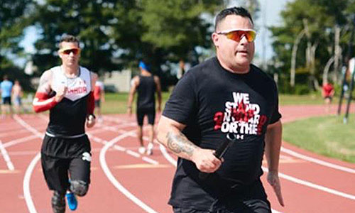 sgt. rob dolson, nait student, invictus games, relay