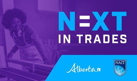 advertisement for next in trades event at NAIT